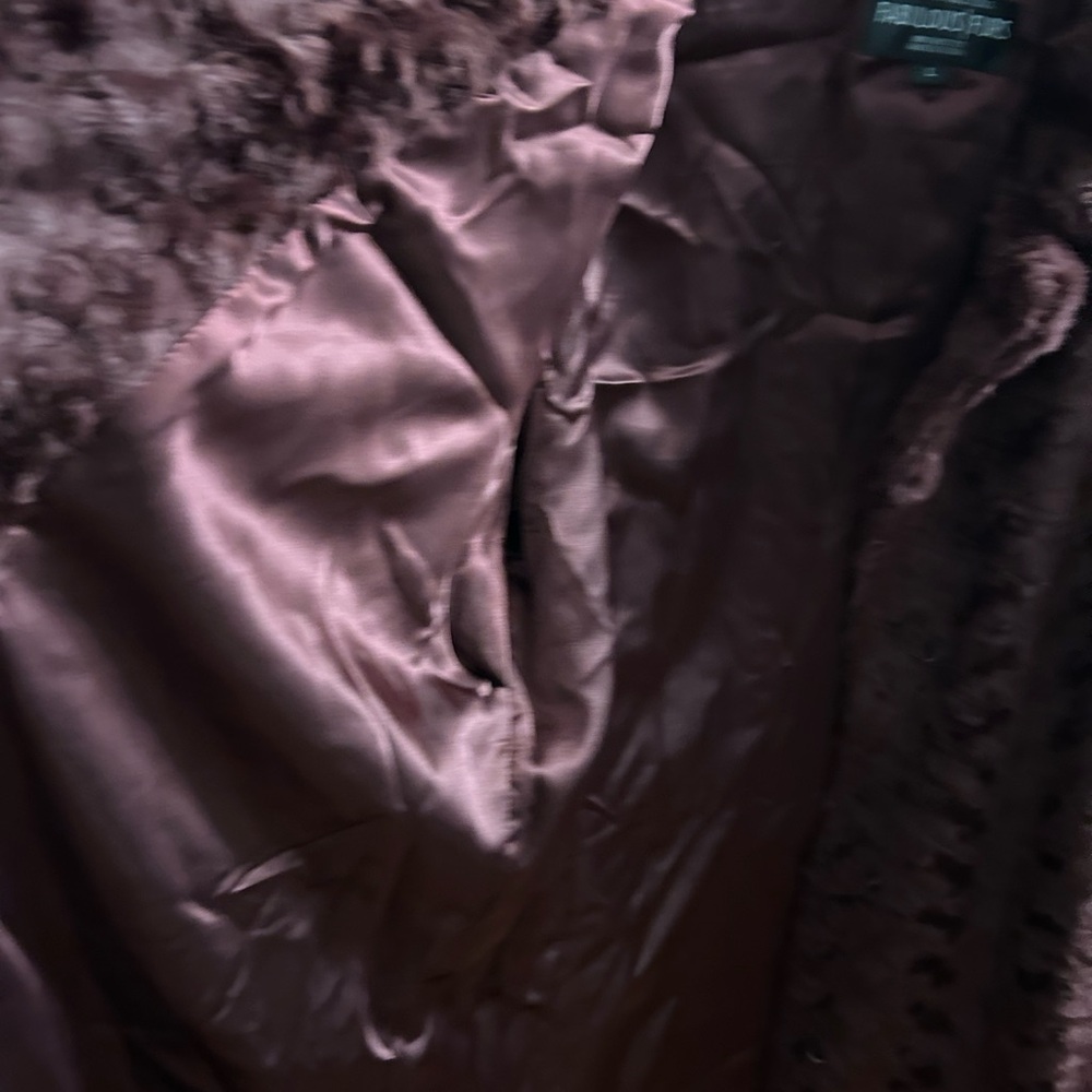 Fabulous Furs Rich Sculpted Merlot Mink - Picture 10 of 11